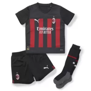 Image of Puma AC Milan Home Minikit 2022 2023 - Black