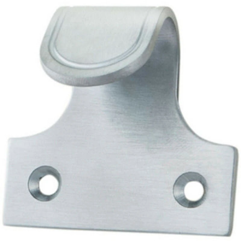Image of Loops Sash Window Lift Handle 53 x 52mm 33mm Fixing Centres Satin Chrome Multi unisex