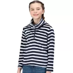 Image of Regatta Girls Kamailie Half Zip Fluffy Warm Fleece Jacket 11-12 Years - Chest 75-79cm (Height 146-152cm)
