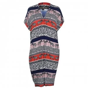 Image of Biba Pleat Tunic - Tribal Print
