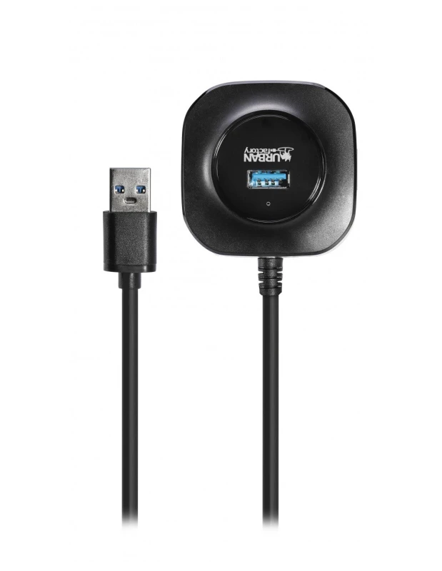 Image of Urban Factory Urban Factory Minee USB 3.2 Gen 1 (3.1 Gen 1) Type-A 4000 Mbps Black MHU30UF