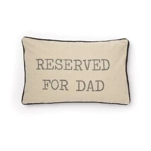 Image of Sass & Belle Reserved For Dad Cushion
