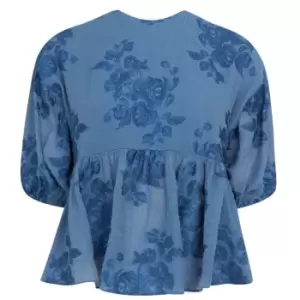 Image of Ted Baker Kaarin Blouse - Blue