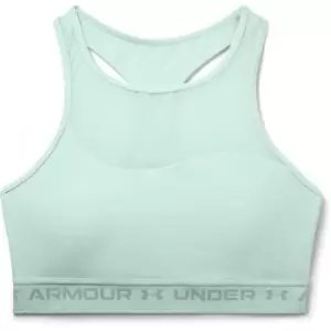 Image of Under Armour Mid Impact Crossback Sports Bra - Green