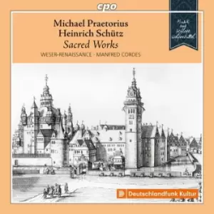 Image of Michael Praetorius/Heinrich Schutz Sacred Works by Michael Praetorius CD Album