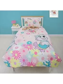 Image of Paw Patrol Paw Patrol Flowers Single Rotary Duvet