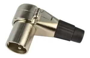 Image of XLR Connector Right Angle Style Male