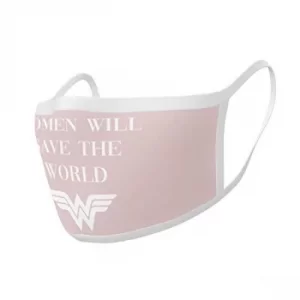 Image of Wonder Woman 2pk Face Coverings