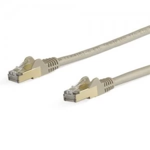 Image of StarTech 7m Grey Cat6a Ethernet Cable