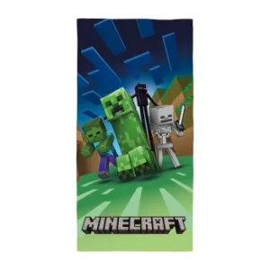 Image of Minecraft Creeps Towel