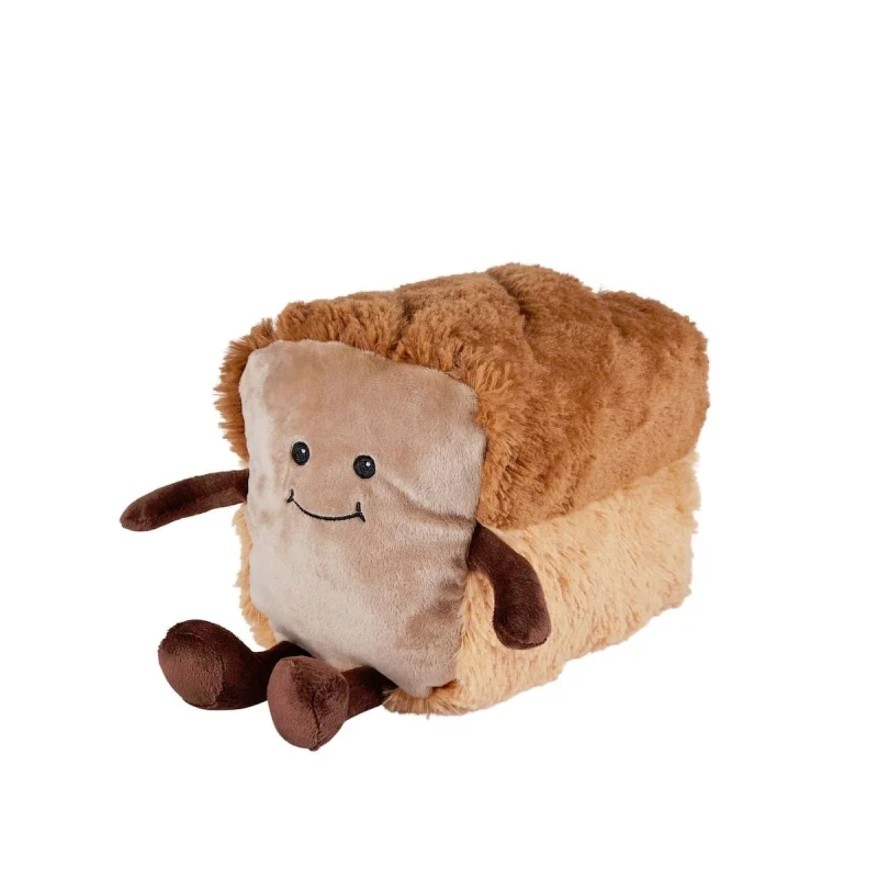 Image of Warmies Warmies Large Microwaveable Plush Loaf of Bread in Light Brown Light Brown One Size Unisex 5061011350411