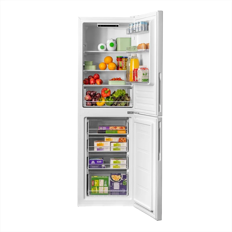 Image of SIA 50/50 Split White Freestanding 252L Combi Fridge Freezer - SFF17654WE White