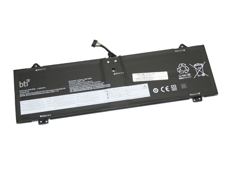 Image of BTI BTI L19M4PDC compatible 71Wh 4-cell battery for Lenovo YOGA 7-14 L19M4PDC-BTI