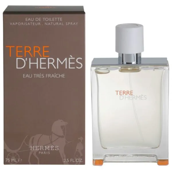 Image of Hermes Terre D'Hermes Eau Tres Fraiche Eau de Toilette For Him 75ml