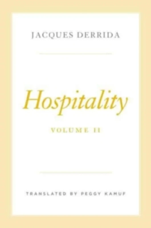 Image of Hospitality, Volume II Hardback