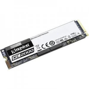 Image of Kingston KC2000 500GB NVMe SSD Drive