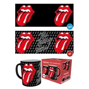 Image of The Rollling Stones Tongue Heat Change Mug
