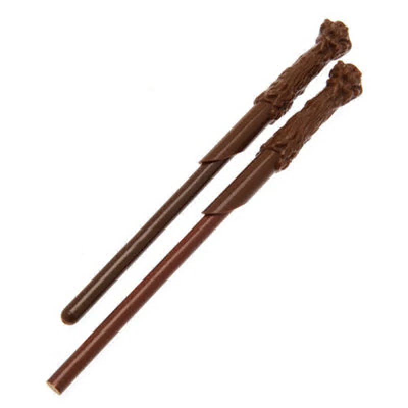 Image of Harry Potter Wand Pen & Pencil Set Brown unisex