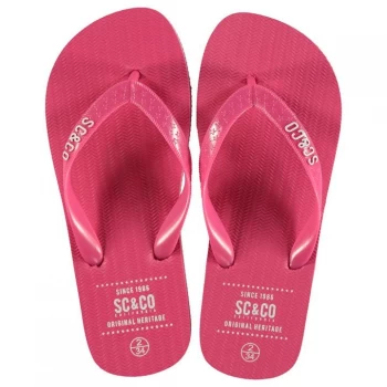Image of SoulCal Maui Flip Flops Unisex Childrens - Pink