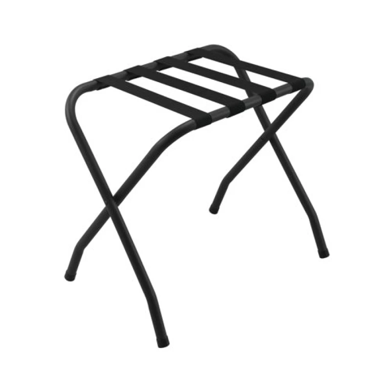 Image of Ashton Metal Luggage Rack Black (Pack of 4) 10441