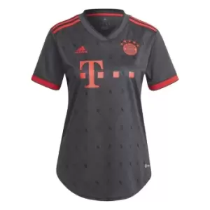 Image of adidas Bayern Munich Third Shirt 2022 2023 Womens - Grey