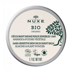 Image of Nuxe Organic 24Hour Fresh Feel Balm Deodorant Sensitive 50g