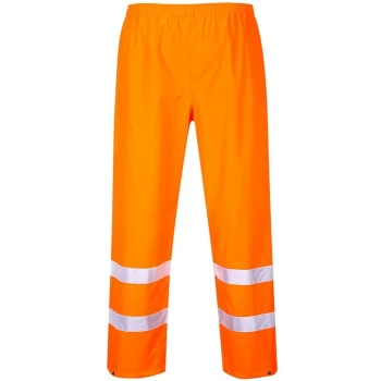 Image of S480ORRXXL - sz 2XL Hi-Vis Traffic Trousers - S480 Orange - Portwest