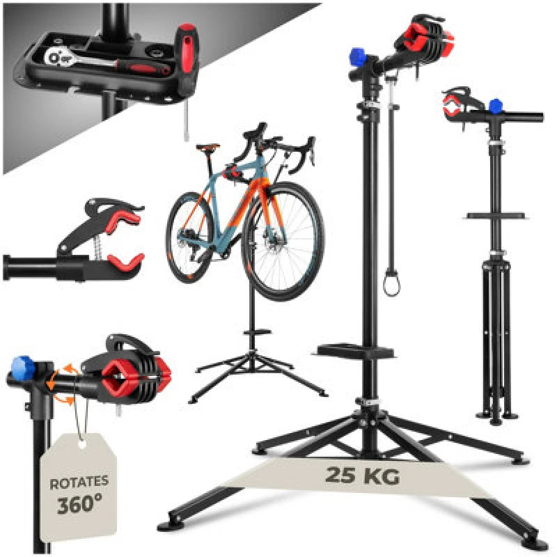 Image of TECTAKE Tectake - Bike repair stand Philipp - bike work stand, bike maintenance stand, work stand 402899