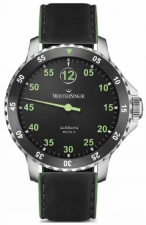 Image of MeisterSinger Mens Classic Plus Salthora Meta X Automatic Watch
