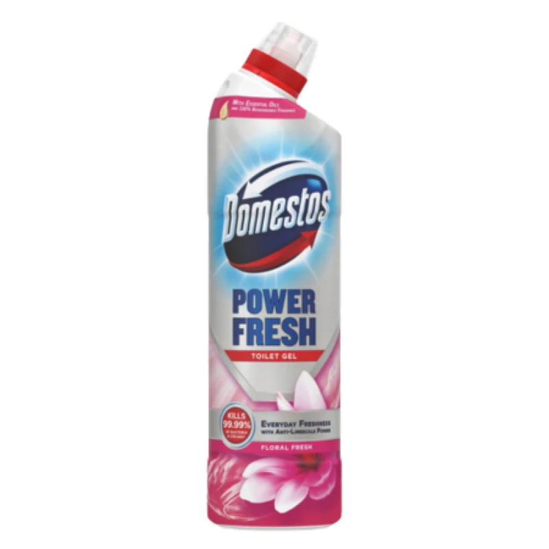 Image of Domestos Floral Toilet Cleaner - 750ml Floral-489006