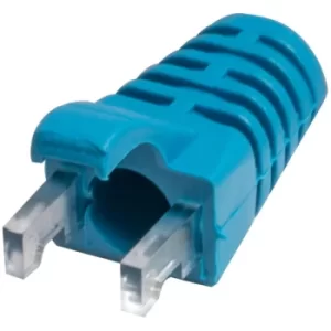Image of TUK Ltd SPEEDY RJ45 PS1Bl#100 Blue strain relief boot for Cat5 plu...