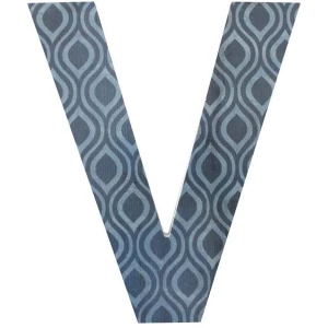 Image of Letter V Wall Plaque