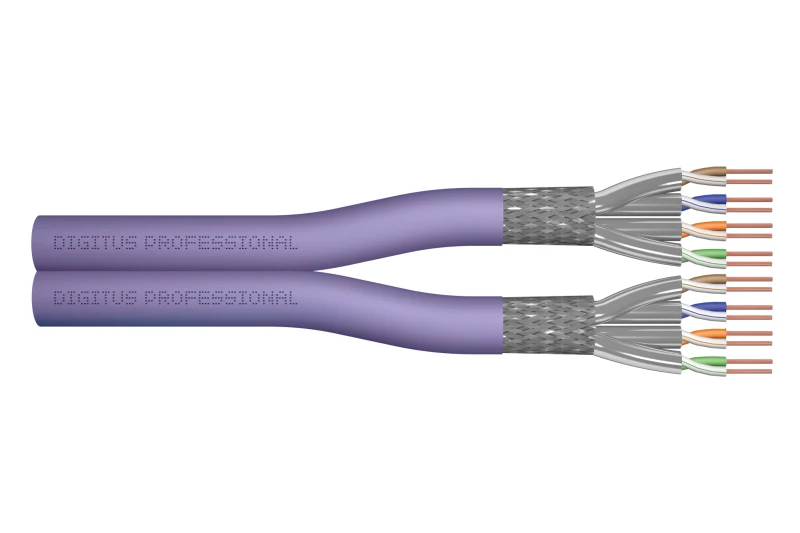 Image of Digitus CAT 6 U/UTP data cable - installation cable. 500 m. duplex. Dc