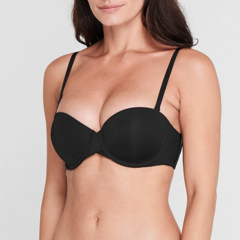 Image of Calvin Klein Calvin Strapless Bra - Black 30C