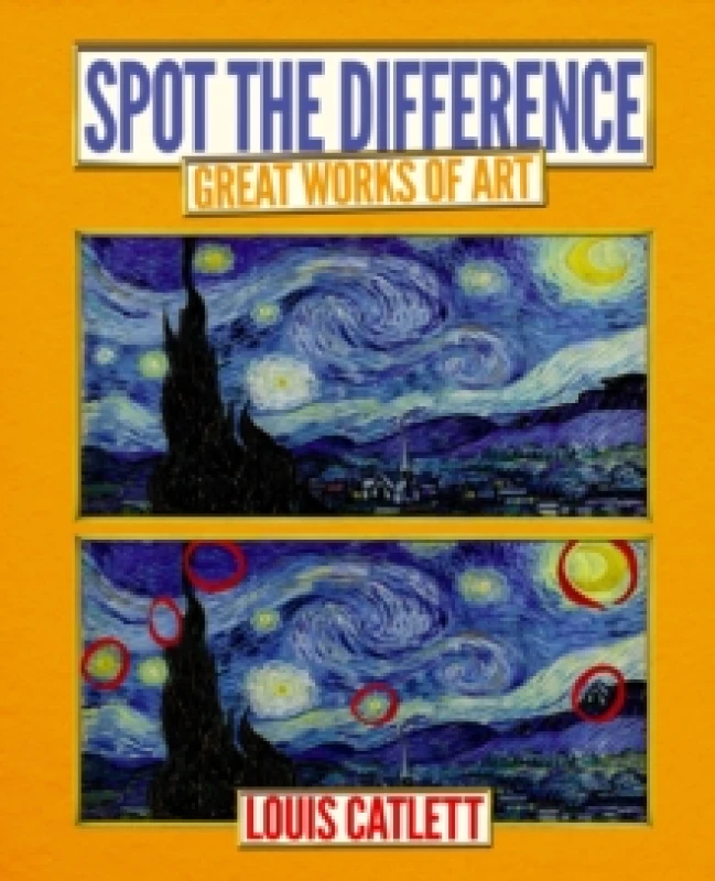 Image of Great Works of Art: Spot the Difference Paperback / softback