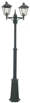 Image of Turin Outdoor Twin Lamp Post, E27