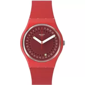 Image of Unisex Swatch Cycles In The Sun Gent Biosourced Watch