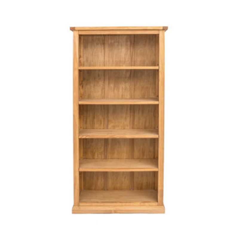 Image of Cabinet Bits Bookcase with plinth 180x90x30cm in Light Brown Size: 180 x 90 x 30cm Light Brown Unisex 180 x 90 x 30 cm