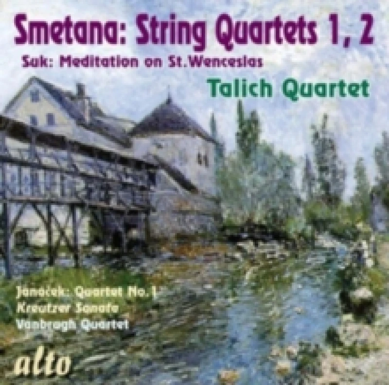 Image of Smetana String Quartets 1, 2/Suk: Meditation On St. Wenceslas/... CD / Album