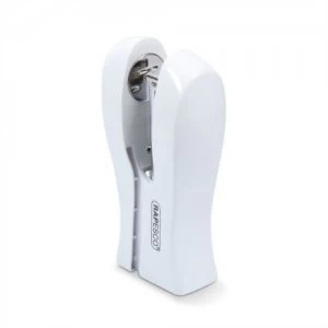 Image of Rapesco Stand Up Space Saving Stapler white