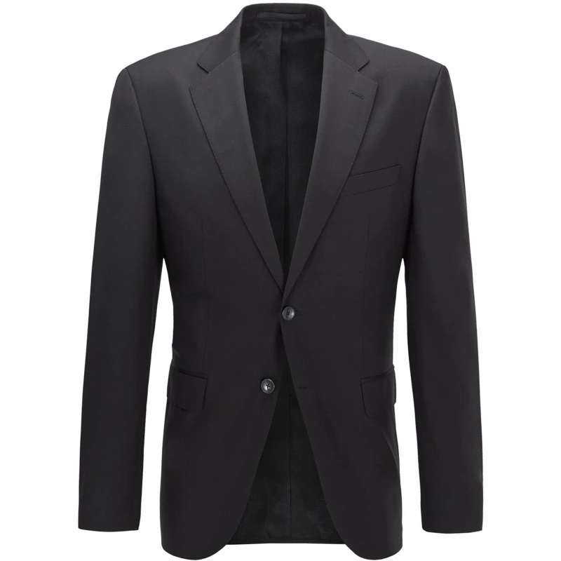 Image of Boss Single Breasted Blazer - Black S