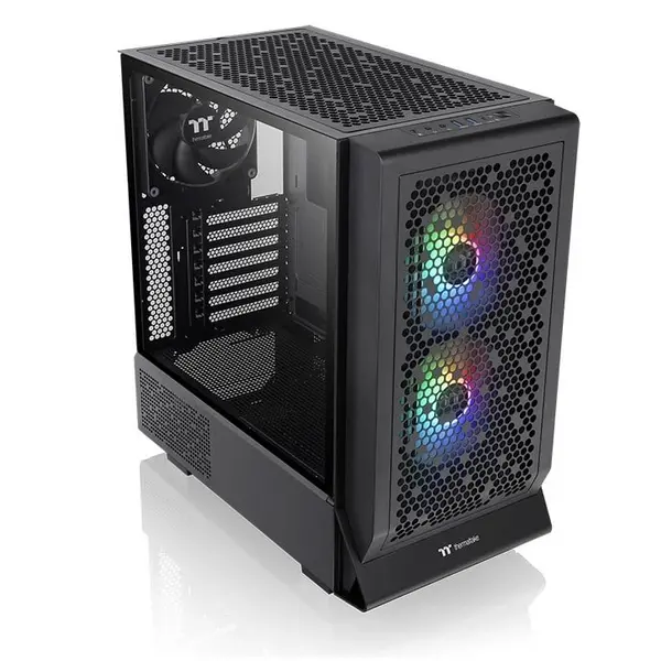 Image of Thermaltake Ceres 330 TG ARGB Mid Tower Case - Black