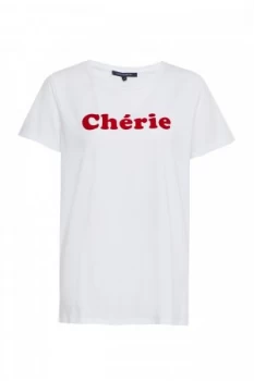 Image of French Connection Cherie T Shirt White