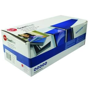 Image of Original Acco GBC Surebind Strips 25mm Blue Pack of 100 1132845