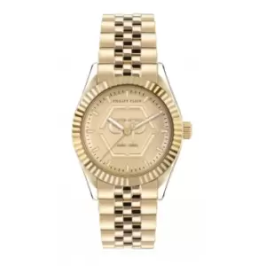 Image of Ladies Street Couture Date Superlative Gold Watch PW2BA0523