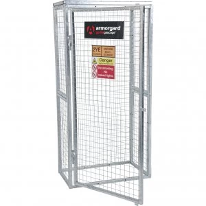 Image of Armorgard Gorilla Bolt Together Gas Cylinder Storage Cage 900mm 500mm 1800mm
