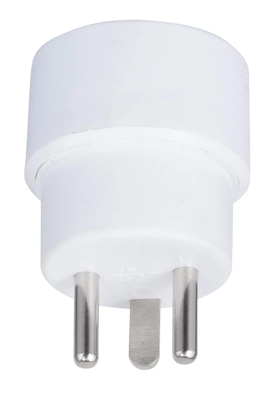 Image of Microconnect GRUPADK power plug adapter Type K (DK) Type E (FR) White