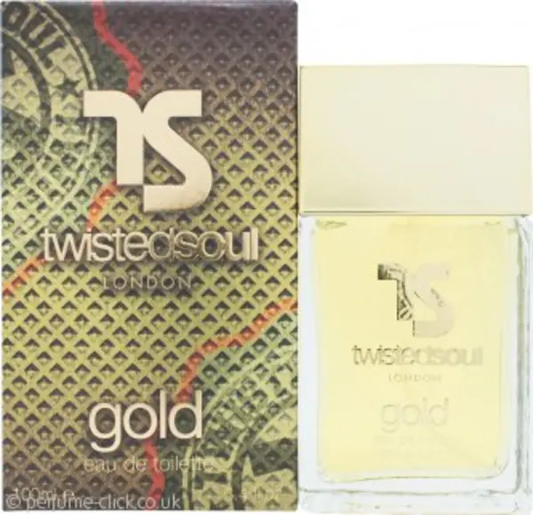 Image of Twisted Soul Gold Eau de Toilette For Him 100ml