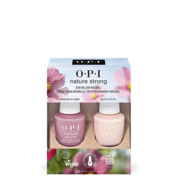 Image of OPI Nature Strong Natural Vegan Nail Polish Duo Pack - Nature Strong