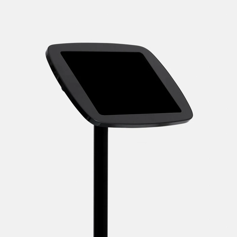 Image of Bouncepad Floorstanding with USB Cable Covered Front Camera and Home Button Black Apple iPad Pro 7th Gen 13-inch (2024) FS-B1-PL7-MG